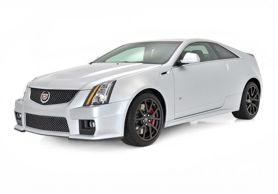 Cadillac CTS-V Coupe Silver Frost '2013